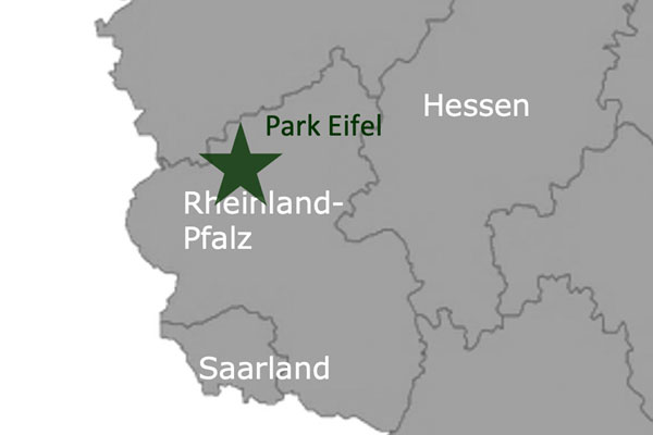 Center Parcs Park Eifel Deutschland Karte