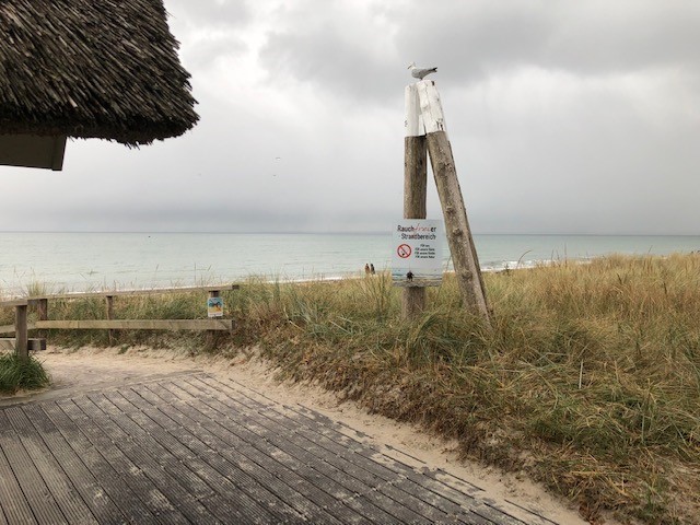 Artikel Ferienpark Ostsee: Der Strand von Scharbeutz im Herbst