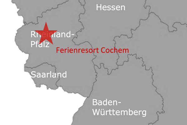 Ferienpark Roompot Cochem Deutschland Karte